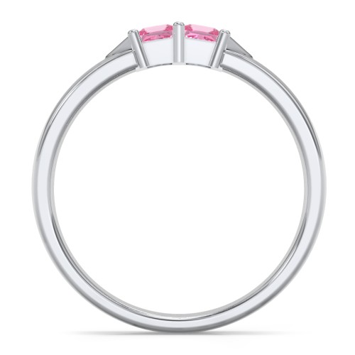 Timeless Romance Ring – Sterling Silver with Pink Tourmaline