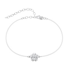 Blossom Anklet – Sterling Silver