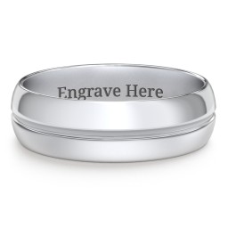 Men's Titus Grooved Ring