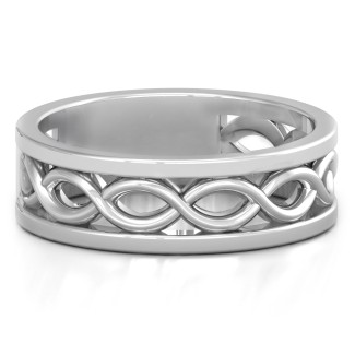 Men's Diadem Infinity Ring