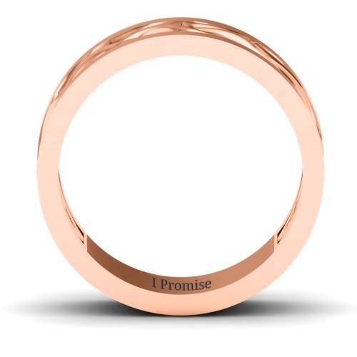 Men's Diadem Infinity Ring – 10K Rose Gold
