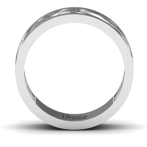 Men's Diadem Infinity Ring – Sterling Silver
