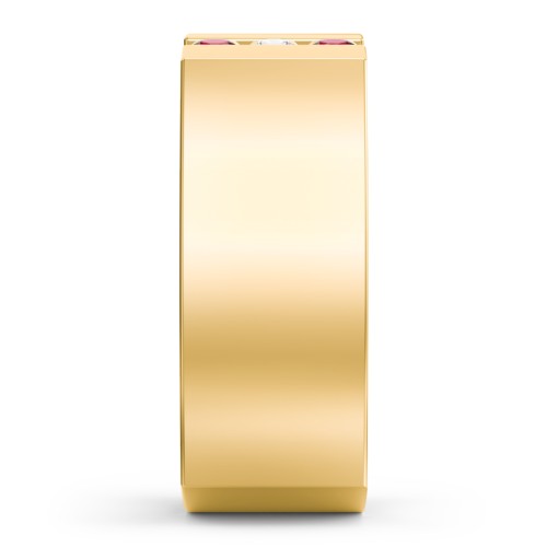 Men's Cache Square-shaped Gemstone Ring