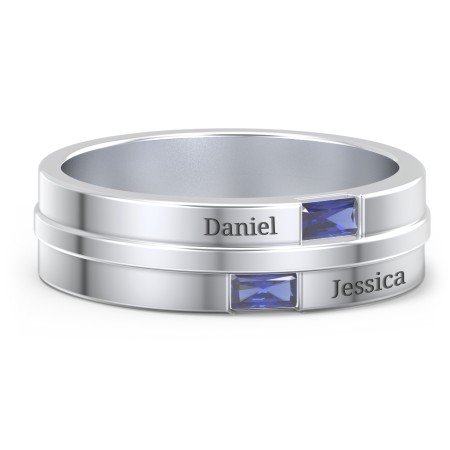 September birthstone mens ring Clearance