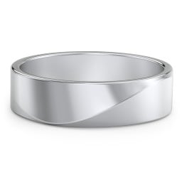 Men's Ridge Diagonal Peak Ring