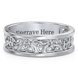 Men's Celtic Wreath Ring