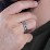 Men's Timeless Two Stone Ring – 10K Rose Gold with Garnet and Cubic Zirconia