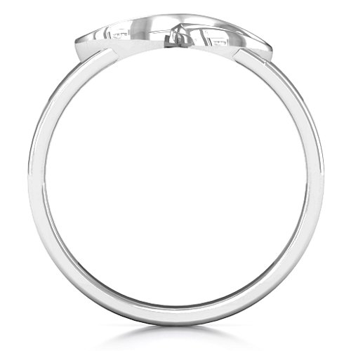 Men's Expression of Infinity Band – Sterling Silver