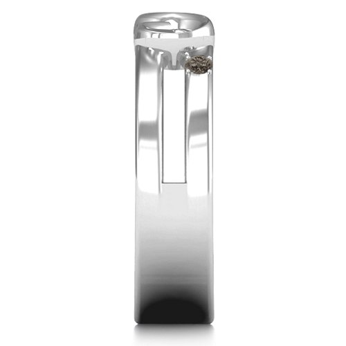 Men's Accented Infinity Ring