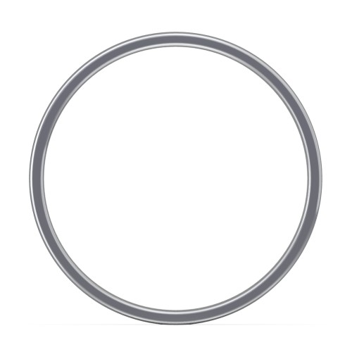 Men’s Wedding Band with Grooved Rope Texture – Sterling Silver