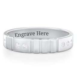 "Love" Morse Code Men’s Ring with Accents