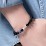 Men’s Engravable Twisted S-Knot Bead Bracelet – Sterling Silver with