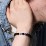 Men’s Engravable Twisted S-Knot Bead Bracelet – Sterling Silver with