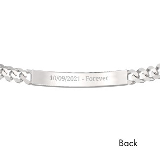 Sterling Silver Medical Bracelet 7 & 7.5 Length 