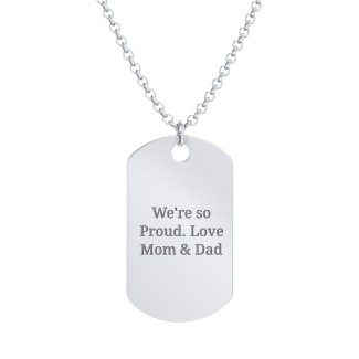 2022 Graduation Dog Tag Necklace Jewlr Graduation Dog Tags 2022