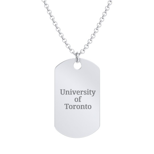 Class of 2021 Graduation Dog Tag Necklace