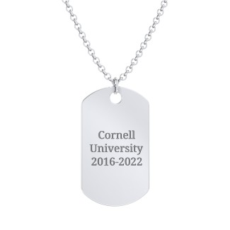 Class Of 2022 Graduation Dog Tag Necklace Jewlr Graduation Dog Tags 2022