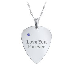 Guitar Pick Engraved Name Necklace for Men Gift for Women - China Fashion  Jewellery and Jewellery price | Made-in-China.com