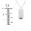 Men's Engravable DAD Tag Necklace – Sterling Silver
