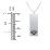 Men's Engravable SUPER DAD Long Tag Necklace – Sterling Silver