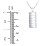 Men’s Engravable Diagonal Grooved Pendant – Sterling Silver
