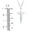 Men’s Crucifix Necklace – Sterling Silver