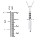 Men’s Engravable Dagger Necklace – Sterling Silver