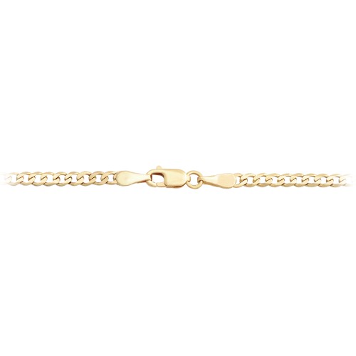 Men's 22" Open Curb Chain Necklace