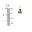 Men's Enamel Gothic Initial Necklace – 10K Yellow Gold
