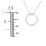 Men’s Engravable Geometric Ring Necklace – Sterling Silver