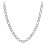Men's 22" Figaro Chain Necklace in Stainless Steel - 10mm – Stainless Steel