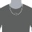 Men's 22" Figaro Chain Necklace in Stainless Steel - 10mm – Stainless Steel