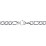 Men's 22" Figaro Chain Necklace in Stainless Steel - 8mm – Stainless Steel