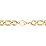 Men's 22" Figaro Chain Necklace in Yellow Stainless Steel - 10mm – Stainless Steel