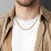 Men's 22" Cuban Chain Necklace in Stainless Steel - 5mm – Stainless Steel