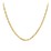Men's 20" Cuban Chain Necklace in Yellow Stainless Steel - 5mm – Stainless Steel