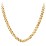 Men's 22" Cuban Chain Necklace in Yellow Stainless Steel - 10mm – Stainless Steel