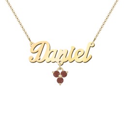 Personalized Name Necklace in 18K Gold Plated Silver