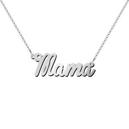 Personalized Name Necklace in 925 Sterling Silver