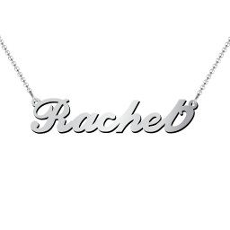 Personalized Name Necklace in 925 Sterling Silver