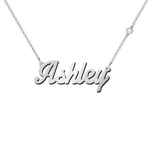 Personalized Name Necklace – Sterling Silver