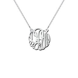 Monogram Name Pendant