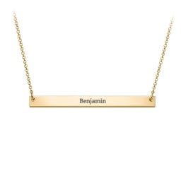 Classic Name Bar Pendant