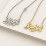 Stylized Name Necklace – 10K Rose Gold