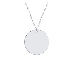 Charmed Name Disc Pendant