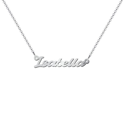 Sterling Silver Dainty Personalized Name Necklace