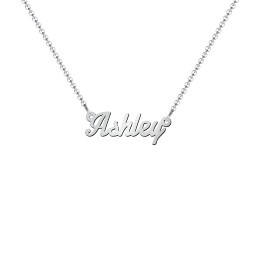 Dainty Personalized Name Necklace in 925 Sterling Silver