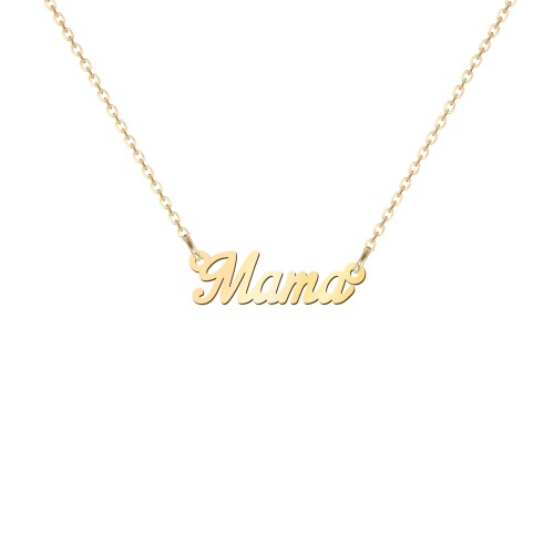 Dainty Personalized Name Necklace – 10K Yellow Gold