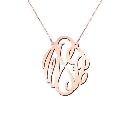 Infinity Monogram Necklace