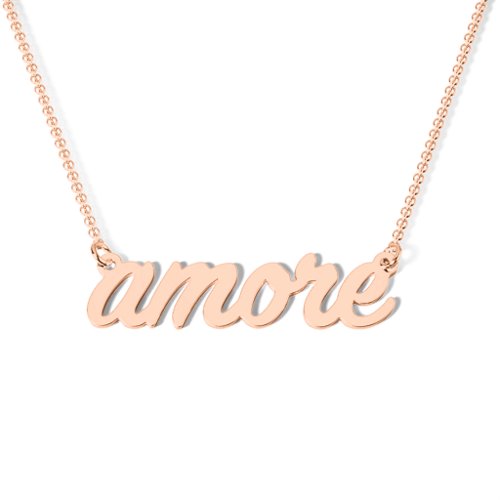 It's Amore Necklace – 10K Rose Gold